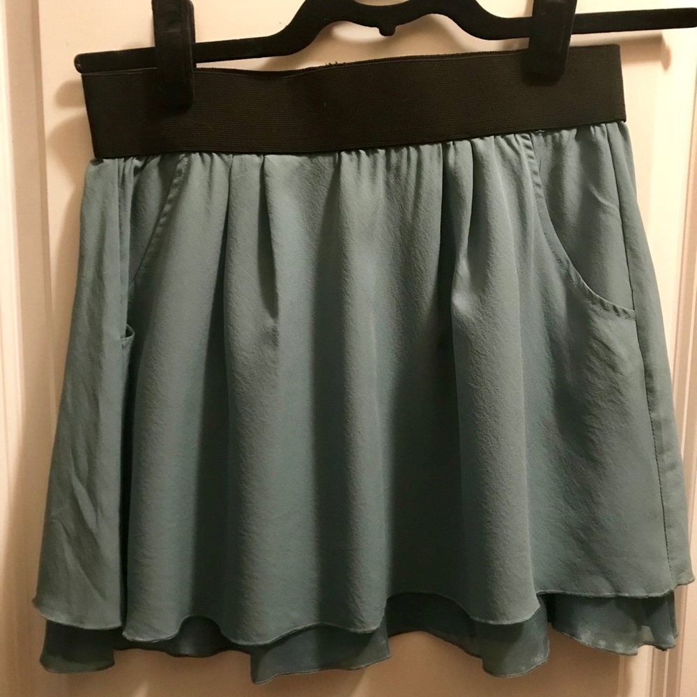 Silk skirt